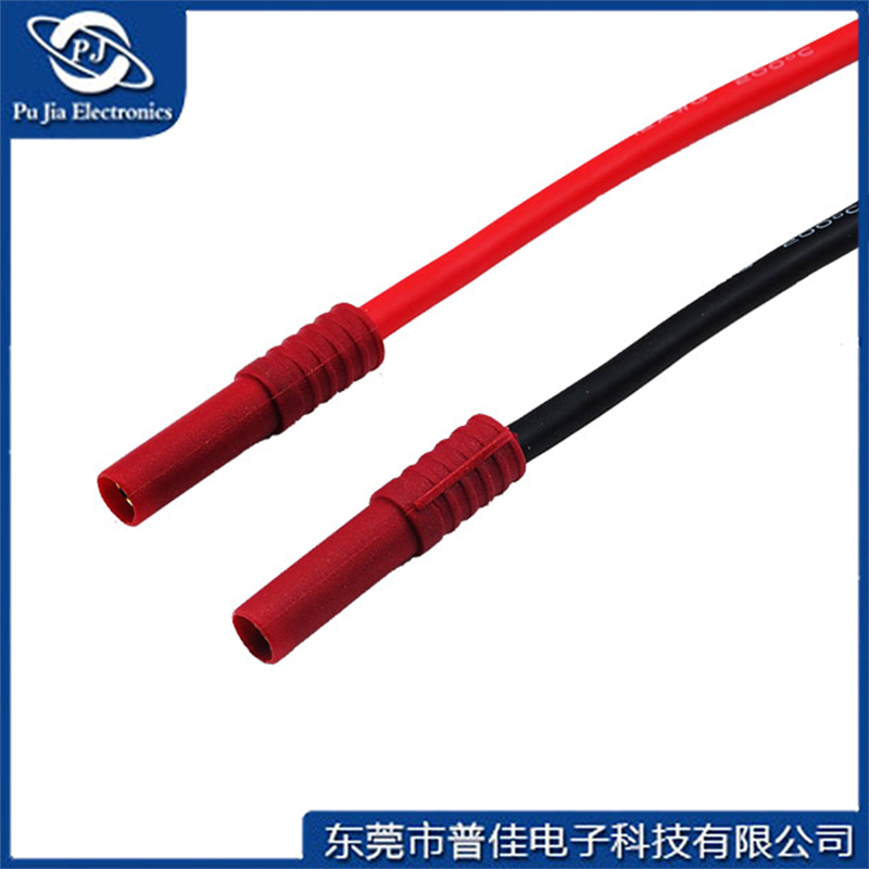 PJS3006|4.0帶護套鍍金香蕉頭（?。? width=